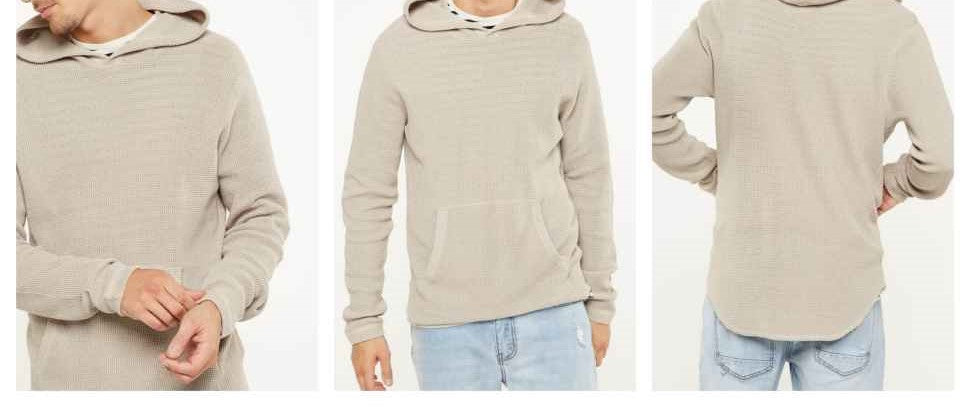 ARA CLOTHING ARTICLE #77010 Men's Lightweight Waffle Hoodie
