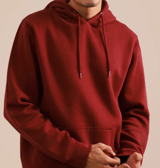 ARA CLOTHING ARTICLE #77034 Premium Heavyweight Pullover Hoodie - Classic Burgundy Red
